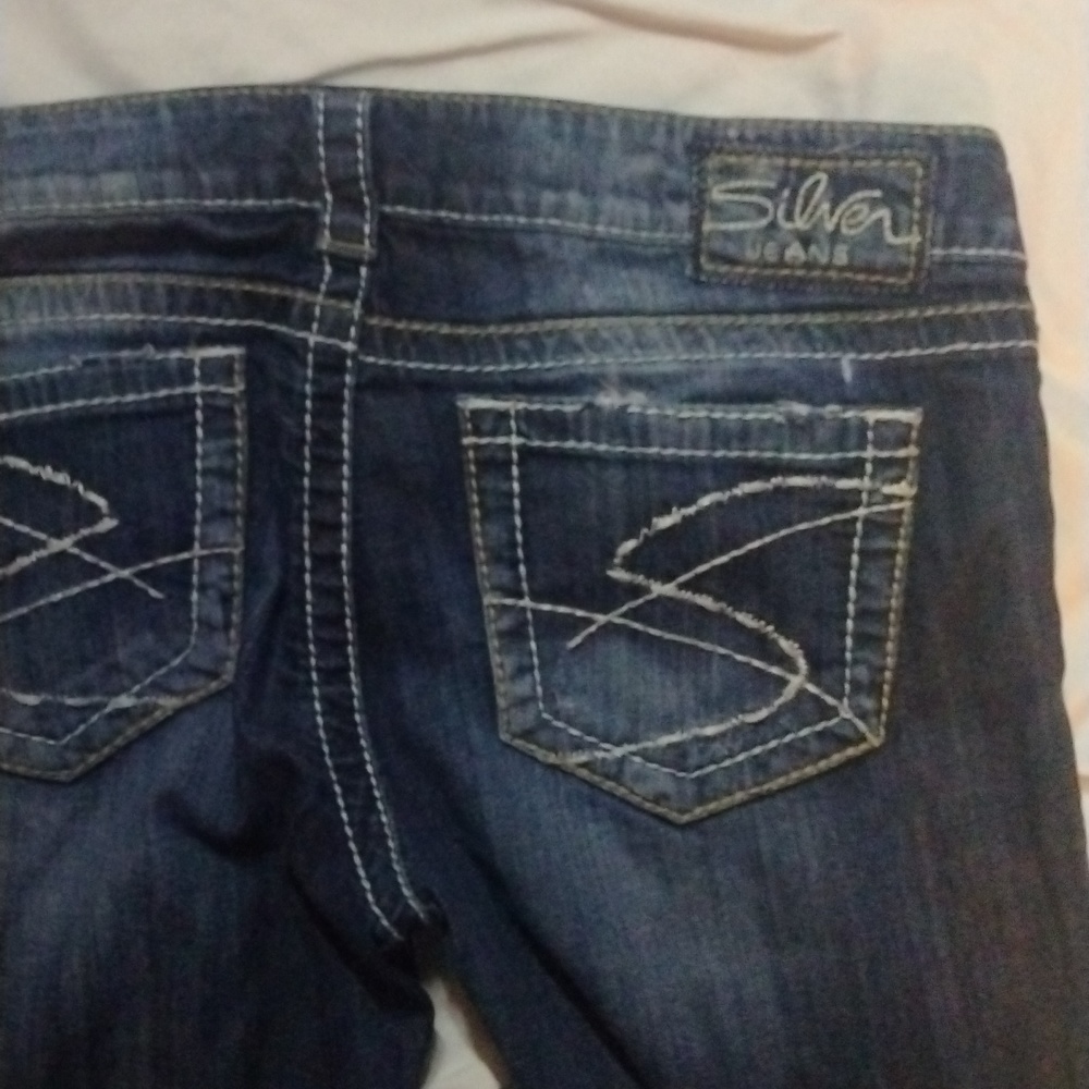 Silver Santorini Capris W29